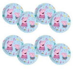 Decorata Party Papírtányér 23cm 8db Peppa (LUFI456051)