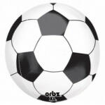 Partydeco Orbz fólia gömb lufi 16" 40cm foci, football (LUFI680685)