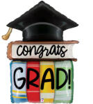 Grabo Ballagási óriás lufi 44" 112cm Congratulations Grad (LUFI906293)