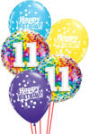  Héliumos luficsokor szülinapra, 11-es - INGYENES GLS szállítással (LUFI898479)