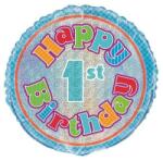  Szám, Számos lufi 18" 45cm, Prismatic - 1-es lufi (LUFI761484)