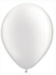  Strong 11" (28cm-es) Latex léggömb, Metallic színek Metál Fehér lufi (LUFI552915)