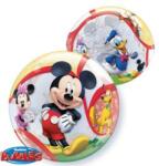 Qualatex Mintás Bubbles lufi 22" 56cm Disney Mickey Mouse (LUFI476162)