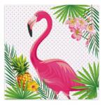Balonevi Szalvéta 33x33cm flamingo 16db (LUFI847438)