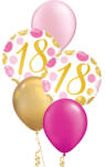  Héliumos luficsokor szülinapra - 18-as - INGYENES GLS szállítással (LUFI987155)