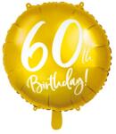 Partydeco Szám, Számos fólia lufi 18" 45cm - 60-as lufi (LUFI943854)