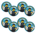 Decorata Party Papírtányér 23cm 8db Lego, g93456 (LUFI244490)