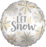 anagram Mikulás. télapó lufi 18" 45cm, Let it Snow (LUFI691675)