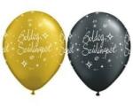 Szülinapi lufi 11" 28cm 6db Boldog szülinapot! (LUFI562428)