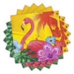  Szalvéta 33x33cm flamingo 12db t52521 (LUFI854918)