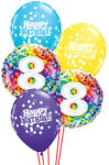  Héliumos luficsokor szülinapra, 8-as - INGYENES KISZÁLLÍTÁSSAL (LUFI465536)