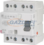 ETI 002061523 EFI-P4 A 63A 100mA áram-védőkapcsoló, 4p, váltóáramú és pulzáló, azonnali kioldású