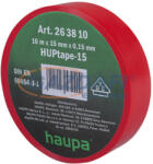 HAUPA 263810 Szigetelő szalag, piros, 15 mm x 10 m (263810)