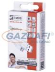 EMOS Sm7004w Usb 2.0 A/m-micro B/m 1m Fehér Csatlakozó Kábel (2335070410)