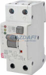 ETI 002172407 KZS-2M 2p EDI A B20A 30mA áram-védőkapcsolós kismegszakító LED-es állapotjelzővel