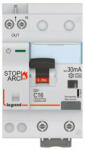 LEGRAND 415967 DX3 Stop Arc Íveszárlat érzékelő kombinált áram-védőkapcsoló C16 10000A alsó betáp BIC (415967)