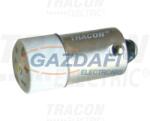 TRACON NYGL-ACDC230W LED-es jelzőizzó, fehér 230V AC/DC, Ba9s (NYGL-ACDC230W)