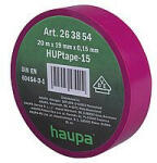 HAUPA 263854 Szigetelőszalag PVC lila 19 mm x 20 m (263854)