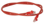 Legrand 051862 patch kábel RJ45-RJ45 Cat6 árnyékolatlan (U/UTP) LSZH (LSOH) 1 méter piros d: 6mm AWG24 LCS3 (051862)