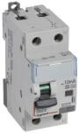 LEGRAND 411109 DX3 1P+N kombinált áram-védőkapcsoló C40 6000A / 10kA 30mA A-Hpi+ (411109)