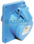 TP Electric 3120-309-0900 3X16A - Beépíthető dugalj (ferde) -83x90 alap (IP44) (3120-309-0900)