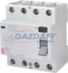 ETI 002062154 EFI-4A 100A 300mA áram-védőkapcsoló, 4p, váltóáramú és pulzáló hibaáramot érzékelő, azonali kioldású
