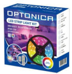 OPTONICA ST4323 Kültéri LED szalag szett Adapter+IR controller+RGB távirányító 60ledes 36W 12V 2400lm 120° IP54 (4323)