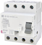 ETI 002062634 EFI-4 A eV 63/0, 03 típusú áram védőkapcsoló, 4p, váltóáramú, pulzáló és DC (002062634)