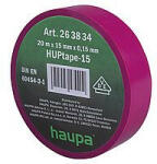HAUPA 263834 Szigetelőszalag PVC lila 15 mm x 20 m (263834)