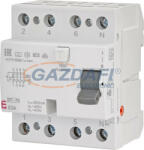 ETI 002061533 EFI-P4 A 63A 300mA áram-védőkapcsoló, 4p, váltóáramú és pulzáló, azonnali kioldású