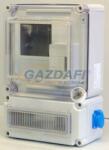 Csatári Plast CSATÁRI PLAST PVT EON 3030 ÁK12-AD-AM fogyasztásmérő EM ablakkal, kulcsos zárral+kism. +2x230V , 300x450x170mm, alsó maszkkal (CSPEA 33215011)