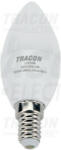 TRACON LGYS5W Gyertya búrájú LED fényforrásSAMSUNG chippel 230V, 50Hz, 5W, 3000K, E14, 380lm, 180°, C37, SAMSUNG chip, EEI=A+ (LGYS5W)