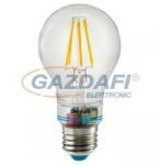 Beghelli BE-56305 Zafiro A60 LED fényforrás, filament, E27, 6W, 810Lm, 230V, 2700K, 827, átlátszó búra (56305)