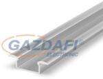 GREENLUX GXLP121 Alumínium profil (F), max. 12mm széles LED szalagokhoz, süllyeszthető ezüst elox (GXLP121)