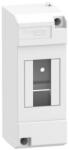 SCHNEIDER 10206 Resi9 MICRO PRAGMA Kiselosztó, ajtó nélkül, falon kívüli, 4 modul (10206)