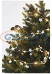 EMOS DCGW04 LED karácsonyi fényfüzér - tobozok, 1, 7 cm, 2x AA, beltéri, meleg fehér, 1, 2 W, elem (2× AA), IP20 (1550000095)