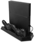 DOBE 4in1 PlayStation 4 állvány, hűtő, USB elosztó és kontrollertöltő állomás PS4/Slim/Pro-hoz (DSTORE-VG-PS4-002)
