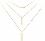 Troli Aranyozott tripla acél nyaklánc