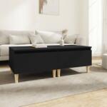 vidaXL Mese laterale, 2 buc. , negru, 50x46x35 cm, lemn compozit (819503)