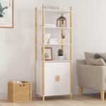 vidaXL Dulap înalt, alb, 60x40x173 cm, lemn prelucrat (345696) Comoda