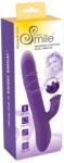 Sweet Smile Thrusting & Rotating Pearl Vibrator Purple Vibrator