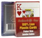 LION Carti de joc Lion din plastic 100% Jumbo Index (411504)