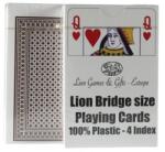 LION Carti de joc Lion din plastic 100% (411503)