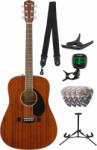 Fender CD-60S Dreadnought WN Deluxe Standard SET Mahogany Chitară acustică