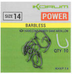 Korum Xpert power barbless hooks - size 8 (KHXP/08)