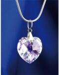 SWAROVSKI Nyaklánc, Crystals from SWAROVSKI® kristályos szív alakú medállal, fehér színjátszós (1802XSV001)
