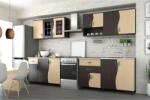 MarcelProd Bucatarie Paula S wenge+mesteacan