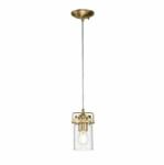 Kichler Pendul Brinley, alamă, 1xE27, KL-BRINLEY-MP-BB (KL-BRINLEY-MP-BB)