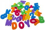 BocioLand Foam jucării de baie, autocolante BocioLand - scrisori și cifre 36 buc