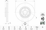 Bosch Disc frana BOSCH 0 986 479 F90 (0 986 479 F90) - automobilus